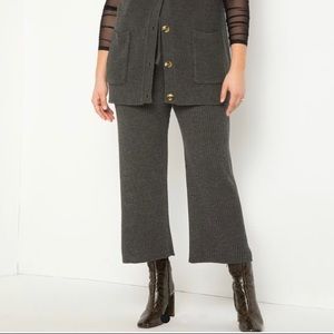 New Eloquii Rib Stitch Sweater Pants